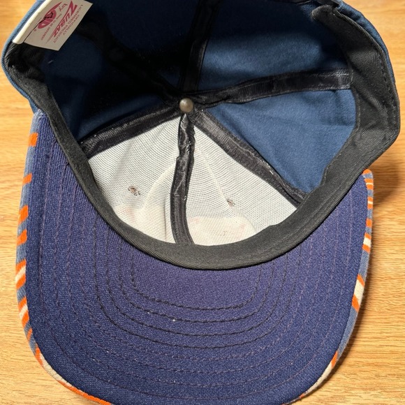 Vintage Fred McGriff #29 Atlanta Braves MLB Baseball Zubaz Snapback Hat AJD USA - Picture 6 of 8